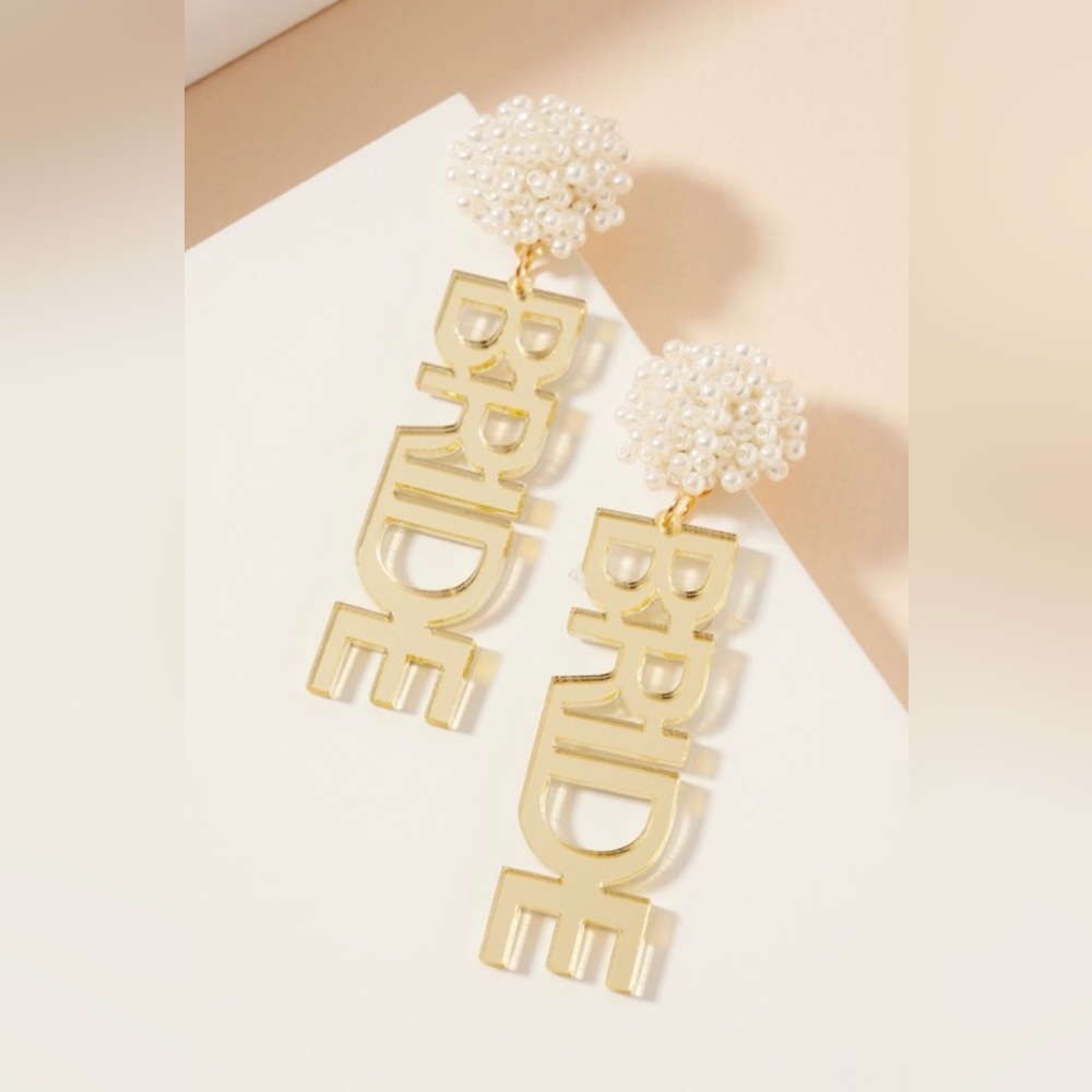Bride earrings